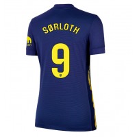 Stroje piłkarskie Atletico Madrid Alexander Sorloth #9 Koszulka Wyjazdowej dla damskie 2025-26 Krótki Rękaw